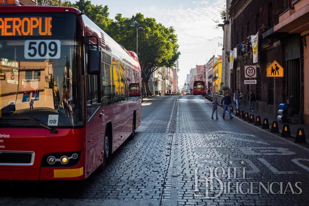 Hotel Diligencias Mexikóváros Kültér fotó