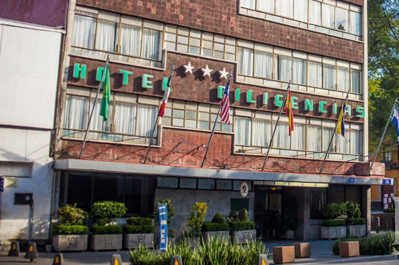 Hotel Diligencias Mexikóváros Kültér fotó