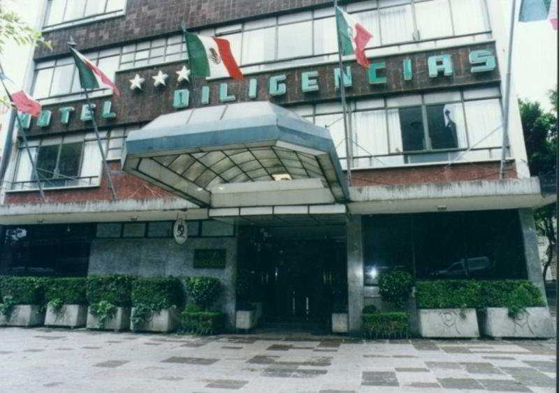 Hotel Diligencias Mexikóváros Kültér fotó