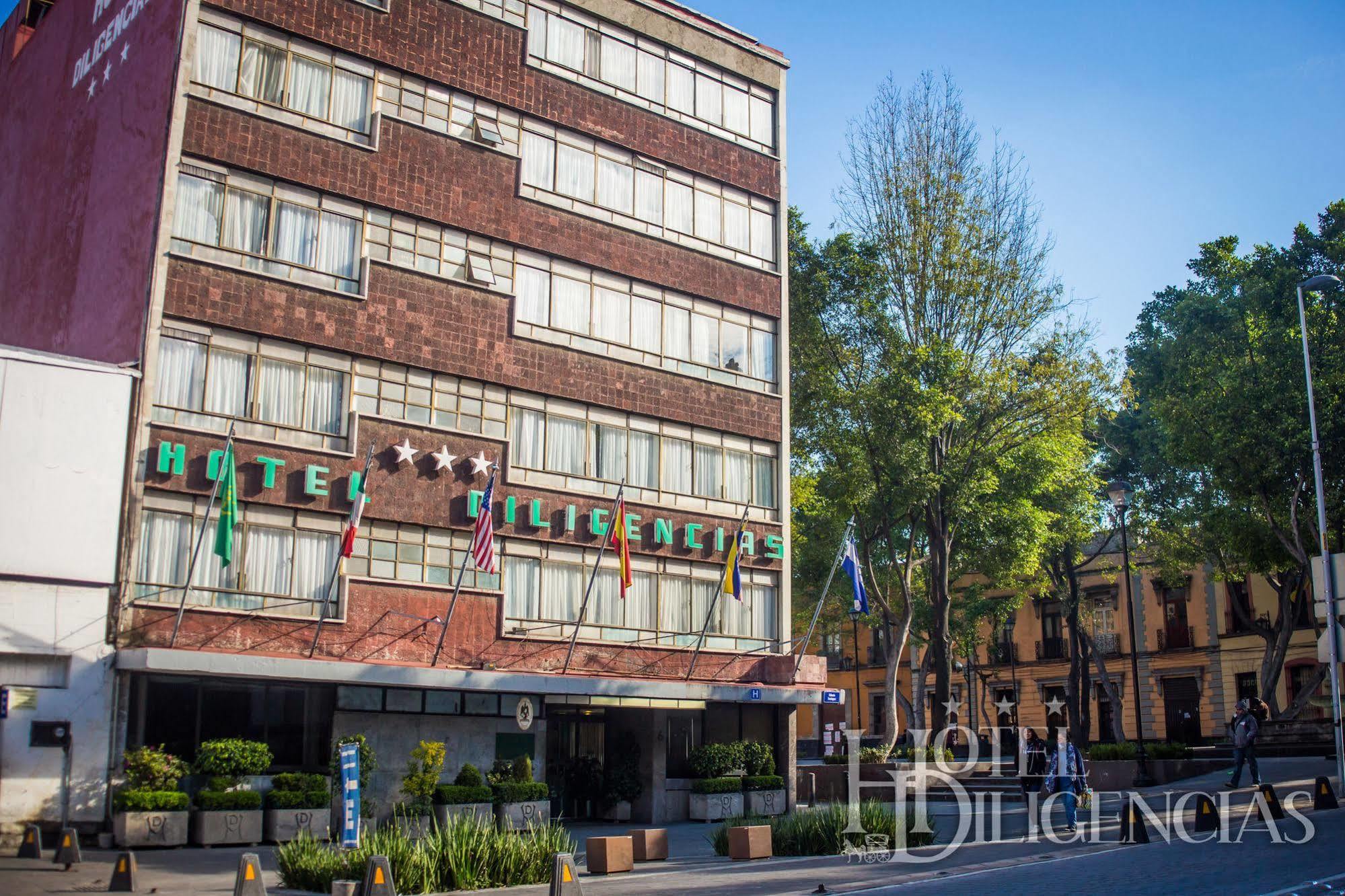 Hotel Diligencias Mexikóváros Kültér fotó